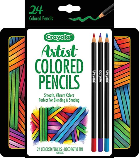 Crayola Artist Gel Colored Pencils Premium Art Tools Complementary