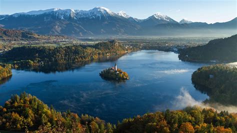 Bled Lake Slovenia Uhd 4k Wallpaper Pixelzcc