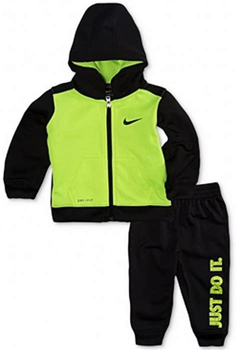Nike Baby Boys 2 Pc Therma Colorblocked Hoodie And Jogger