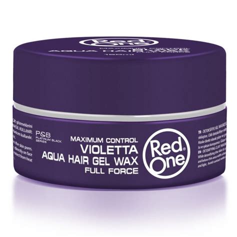 Aqua Hair Gel Wax P B Red One Maximum Control Aqua Hair Gel Wax