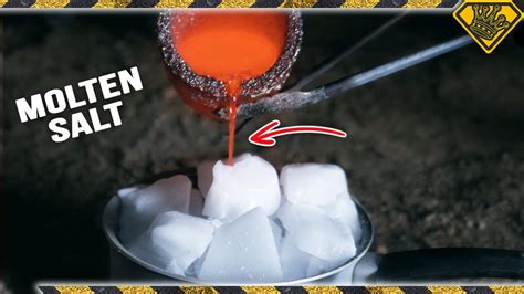 Mixing Dry Ice With Molten Salt Tkor Dives Into Molten Salt Vs Dry Ice Youtube