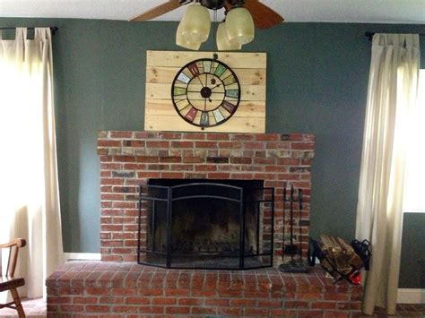 2030 Paint Colors That Go With Red Brick Fireplace