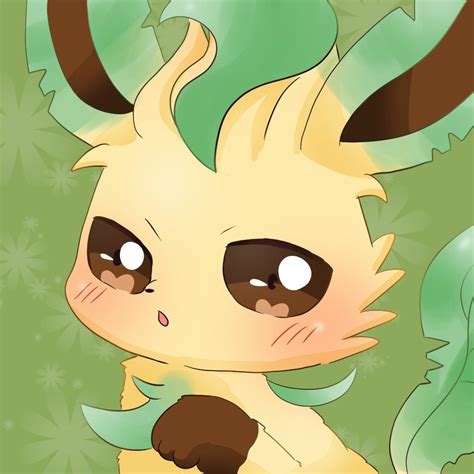 Leafeon By Sakuperi8 Twitter Cute Pokemon Wallpaper Cute Pokemon