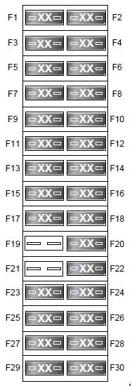 Posted on jun 17, 2011. Land Rover Discover (2004 - 2009) - fuse box diagram ...