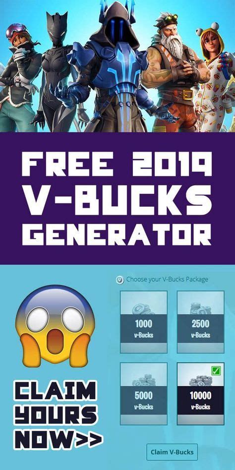 Free V Bucks Generator 2020 — Free V Bucks Generator No Human