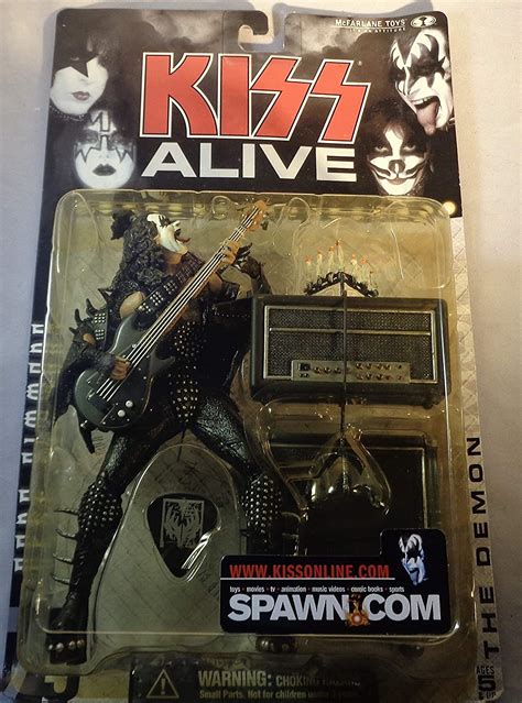 Amazon Com McFarlane Toys KISS Alive Gene Simmons The Demon Figure Inches Toys Games