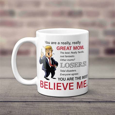 Funny Mug Mother S Day Gift For Mom Donald Trump Great Mother Coffee Mug Tee Cup Discount Prices