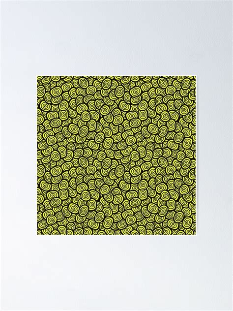 Simple Doodle Green Pattern Abstract Seamless Background Nature