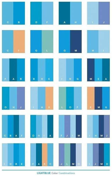 Pin By M On Poster Blue Color Combinations Blue Colour Palette Cool