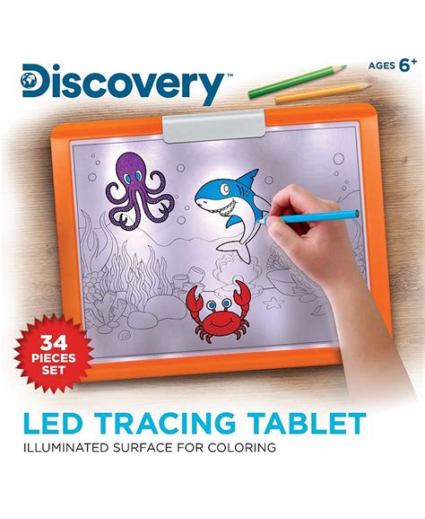 Discovery Kids Discovery Toy Kids Tracing Tablet Led Macys