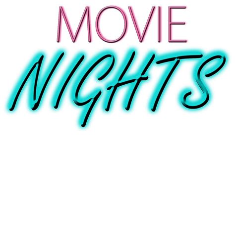 Movie Nights Logo By Allison Pregler Redbubble