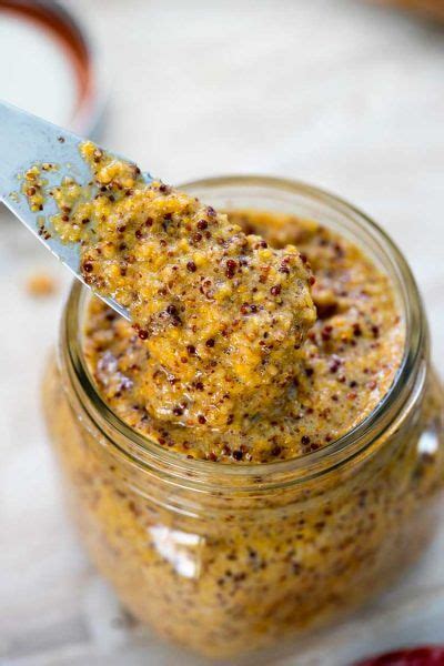 Homemade Whole Grain Mustard Keviniscooking Com Homemade Mustard Mustard Recipe Homemade