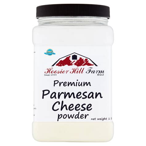 Hoosier Hill Farm Parmesan Cheese Powder 1 Lb Plastic Jar
