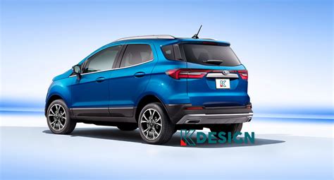 Next Generation Ford Ecosport Imagined In A Speculative Rendering