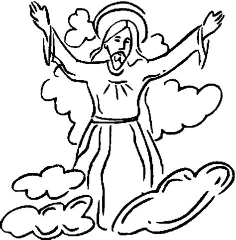 Ascension Coloring Page At Free Printable Colorings