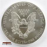 Pictures of 1 Ounce Silver Bullion