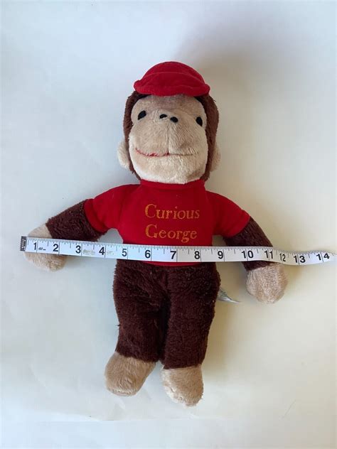 Vintage Curious George Plush By Knickerbocker Monkey Stuffed Animal 14