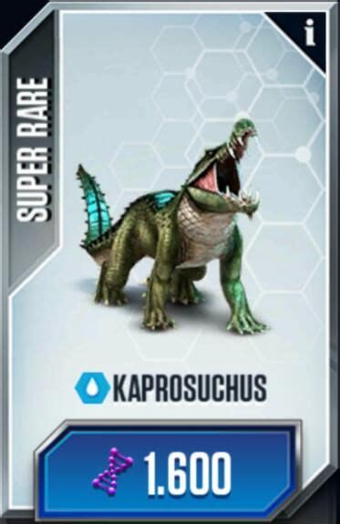 Kaprosuchusjw Tg Jurassic World Jurassic World Hybrid Jurassic Park