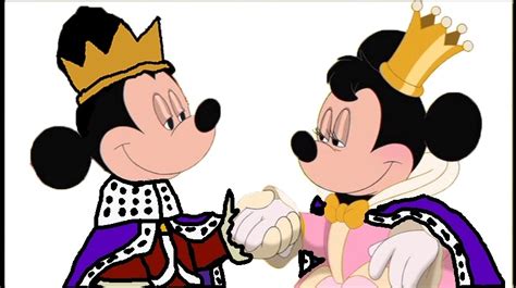 Prince Mickey And Princess Minnie Mickey Donald And Goofy The Three