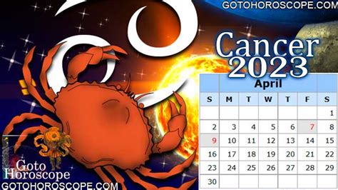 April 2023 Cancer Horoscope Free Monthly Horoscope For April 2023 And