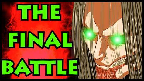 The Final Battle Eren Vs Everybody Attack On Titan Shingeki No