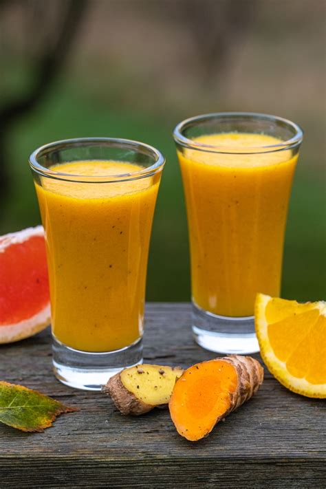ginger turmeric shots an immunity booster made in a blender creative in my kitchen