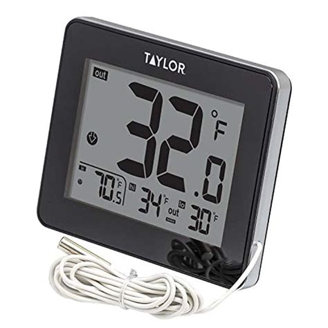 Taylor Wired Digital Indoor Outdoor Thermometer