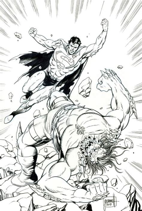 Superman Vs Doomsday By Tom Grummett Comic Art Pop Culture Art Comics