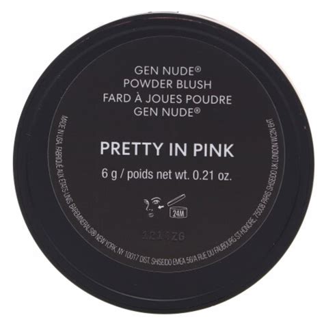 Bareminerals Gen Nude Powder Blush Pretty In Pink Oz Oz Kroger