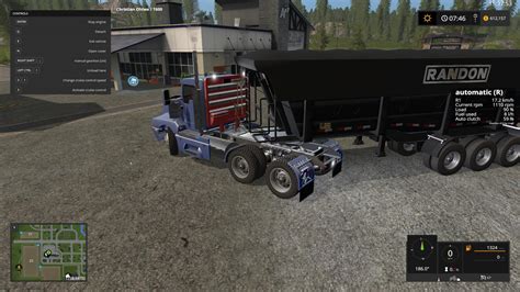 Kenworth T600 Semi Truck V1100 Fs17 Farming Simulator 17 Mod Fs