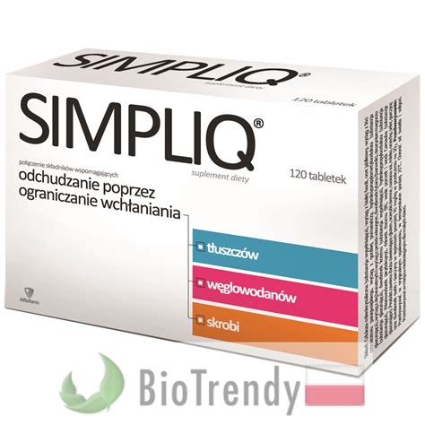 Simpliq - tabletki na odchudzanie - BioTrendy