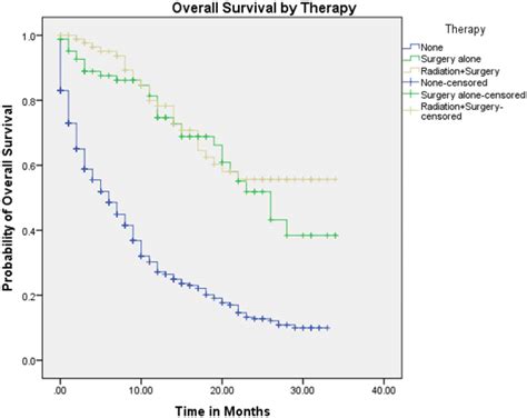 Kaplanmeier Curve For Overall Survival Download Scientific Diagram