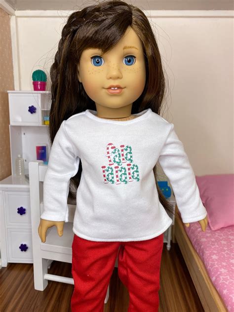 18 inch doll shirt made to fit american girl dolls graphic etsy