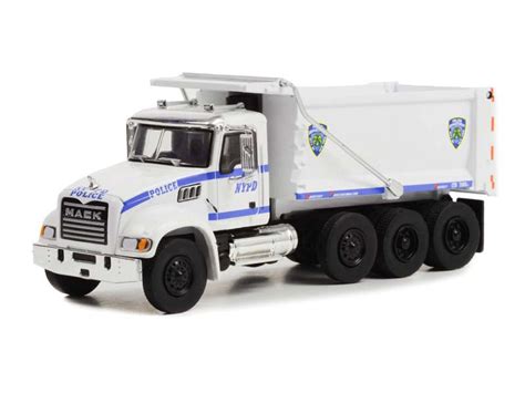 2019 Mack Granite Dump Truck New York City Police Dept Nypd Sd
