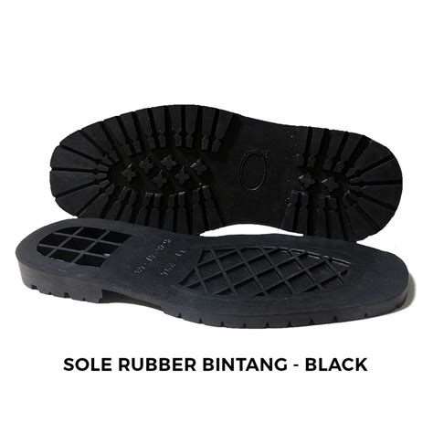 Jual Sole Sepatu Potong Size 39 48 Model Bintang Bahan Karet Warna