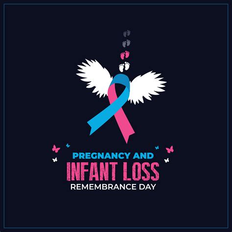 Pregnancy And Infant Loss Remembrance Day 15th October Poster Baby