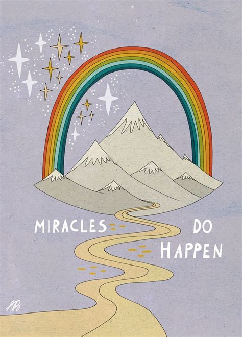 Miracles Do Happen In 2020 Whimsical Illustration Inspirational