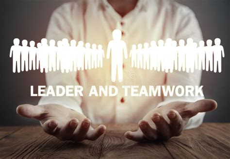 Leader And Teamwork Business Concept Stock Photo Image Of Work