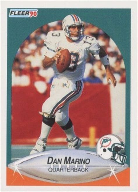 Check spelling or type a new query. 1990 Fleer Dan Marino #244 Football Card Value Price Guide