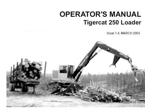 Tigercat Loader Operators Manual Service Repair Manuals PDF