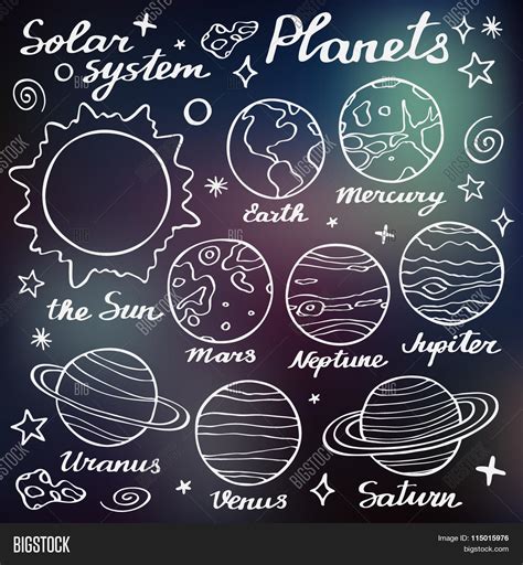 Solar System Planets Drawing At Getdrawings Free Download