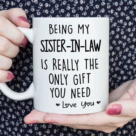 Being My Sister In Law Funny Sister In Law T Mug Etsy