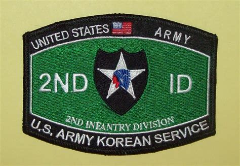 United States Army 2nd Infantry Division Korean Service Military