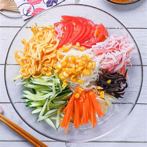 Somen Salad With Japanese Sesame Dressing Sudachi Recipes