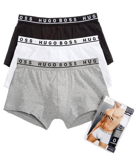 Hugo Boss Mens Underwear Trunks Microfiber Cotton Stretch Boxers Lot