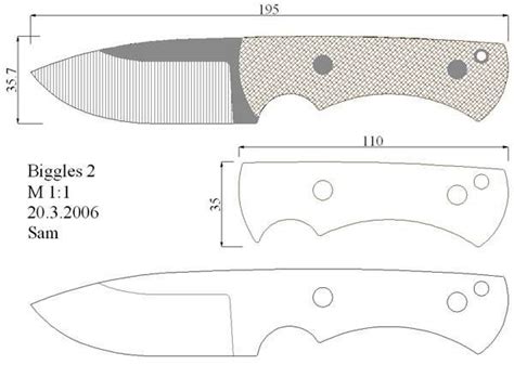 Every knife is custom handmade with pride. 64 besten Messer vorlagen Bilder auf Pinterest | Messer ...