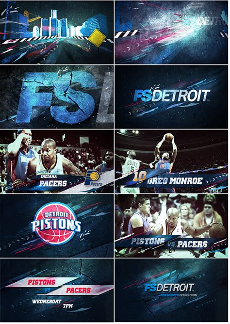 Live basketball scores and postgame recaps. FOX Sports - NBA on Behance