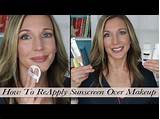 How To Apply Sunscreen Over Makeup Images