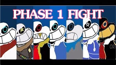 You will not faze me. Ink Sans Nightmare Mode Phase 1 Fight! - YouTube