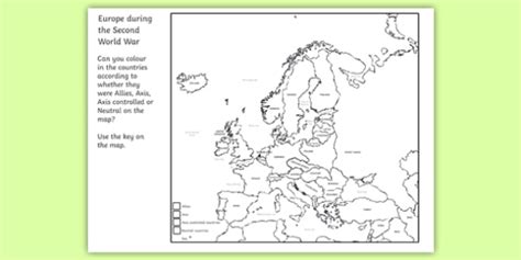 Https://tommynaija.com/worksheet/world War 2 Europe Map Worksheet